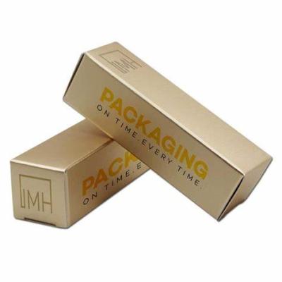 China Recyclable Lip Balm OEM Packaging Box Lip Balm Container Paper Packaging Box for sale