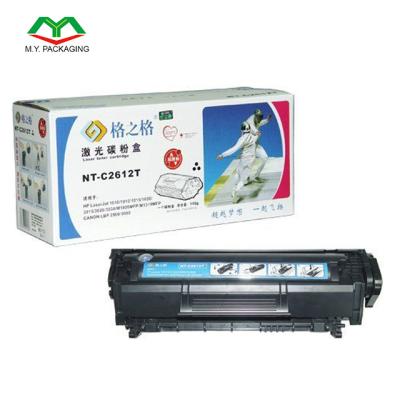 China Custom Printed Laser Recyclable Jet Toner Cartridge Box Packaging for sale