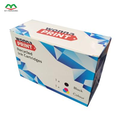 China Recyclable Custom Printer Cartridge Packaging Box for sale