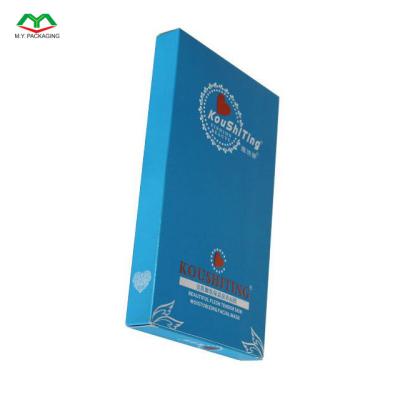 China Recyclable Printed Moisture Mask Packaging Box With Company Logo for sale