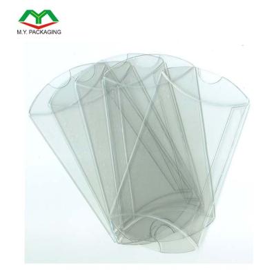 China Disposable Plastic Clear Pillow Box Packaging for sale