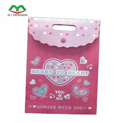 China Recyclable Printed Paper Gift Bag For Baby Products With Company Logo for sale