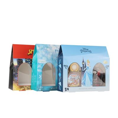 China Custom Luxury Disposable Folding Kraft Paper Gift Packaging Box With Logo Print for sale