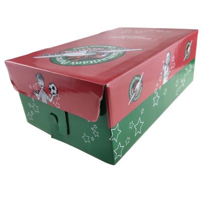 China Recycled Materials Custom Corrugated Shoe Software Mailer Box For Shipping for sale