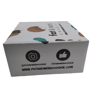 China Disposable Craft 4x4 Custom Gift Cardboard Paper Coffee Cup Corrugated Shipping Packaging Box for sale