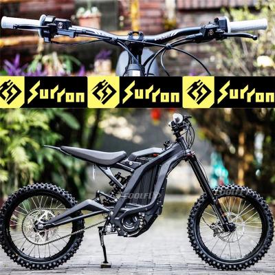 China Off Road Sticker Frame 38ah Battery 60v 6000w Mid Drive Lightweight Freestyle Motorcycle Forged Aluminum Electric Bike Sports Mode for sale