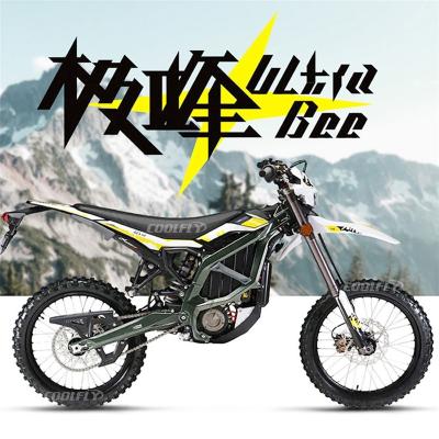 China 2023 Forged Aluminum Frame Surron Bee 74V 55Ah Dirt EBike Ultra 90Km/h 12.5Kw Max Power Off Road Sur Ron Electric Motorcycle for sale