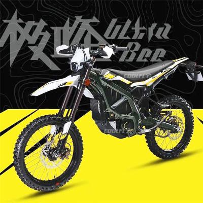 China Ultra Frame Surron Bee Dirt Bike 74V 55Ah 90Km/h 12.5Kw Enduro Aluminum Forged Electric Motorcycle Ebike for sale