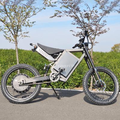 China Factory price Coolfly aluminum alloy 6061 20000watt ebike 12000w x 20000w 72v leili enduro dirt bike with motorcycle seat for sale