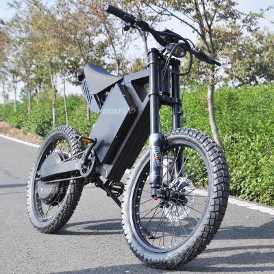 China Zhongchun Super Electric Bike 72V 8000w Changzhou Super Electric Bike 6061 Aluminum Alloy 6061 Stealth Bee Bomber Sur Ron Speed ​​120km/h Electric Bike for sale