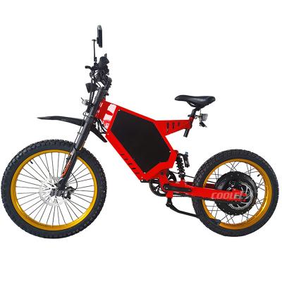 China Good quality reinforced steel ebike 12000w leili e powerful bicycle 15000w 72v electric bike large capacity lithium battery 8000 watt for sale