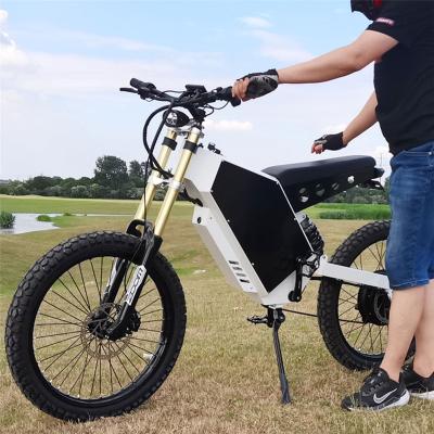 China UK 100-130km/h Stealth Steel Electric Bike Army Bomber Green Energy Reinforced Green Color for sale