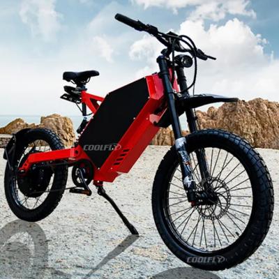 China Reinforced Electric Bike 3000w 5000w 80000w 10KW 12KW 15KW 20KW 72V KKE DNM Popular Best 7 Speed ​​Steel Super Power Front Fork With Color Display for sale