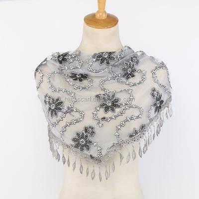 China Wholesale Fashion Turban Wraps Tassel Polyester Scarves Lace Up Floral Shawl Scarf Women Hijab for sale