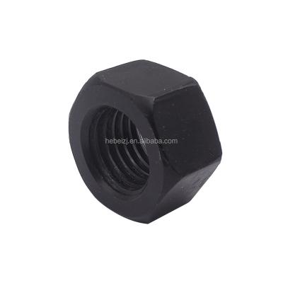 China Heavy Industry Hex Nut Black Hex Nut 8.8/10.9 High Strength Hex Nut Enjoy More Convenient Service In for sale