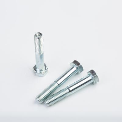 China The Home Appliance Equipment Bargain Price In Hex Bolt Galvanized Carbon Steel Hex Bolt 4.8/8.8 Grade Bolt DIN 931 DIN 933 for sale