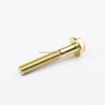 China DIN 6921 Steel Flange Bolts 4.8/8.8/10.9 With Serrated Slip Flange Bolt More Offers Available for sale