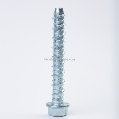 China Flat Convenient Service In Cement Screw Hex Screw Hexagonal Concrete Screw for sale