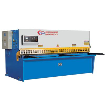 China Restaurant CNC Hydraulic Swing Beam Electric Shear Machine 4*2500 for sale