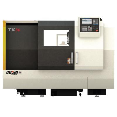 China Hotels Lathe TK36 / TK36S Single Mini CNC Lathe GSK980TD for sale