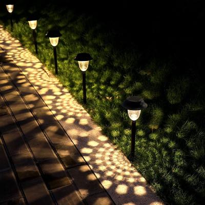 China Commercial Use Solar Outdoor Pathway Lights 8 Pack - LED Landscape Garden Lights Solar Powered Waterproof Auto On/Off Radio Easy Installa for sale