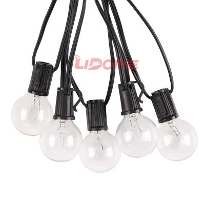 China China Supplier Christmas 5W 120V Gorgeous Globe Bulb Outdoor Garden String Light for sale