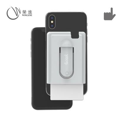 China Easy Install Mini Card Bag Mobile Phone Bracket Holder Smartphone Car Mount Mobile Phone Holder For Smart Phones for sale