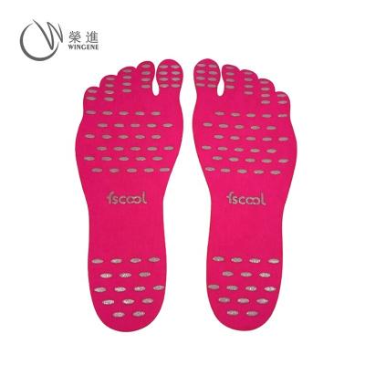 China Factory Price Soft Sticker Shoes Stick On Soles Sticky Soles Water Shoes Foot Pads for sale