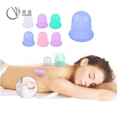 China Cupping Body Health Care Product Anti Cellulite Silicone Massage Suction Cup for sale