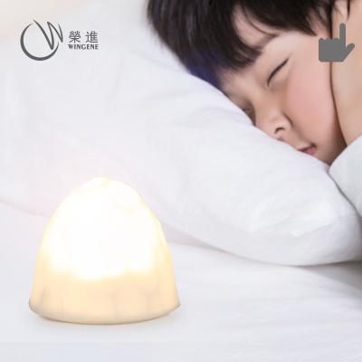 China Mini Creative Rechargeable Modern Led Small Touch Control Smart Touch Night Light 2022 for sale