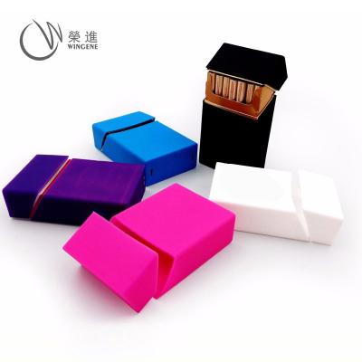 China Wholesale Eco-friendly Colorful Fashion Cigarette Holder Silicone Cigarette Holder Standard Size for sale