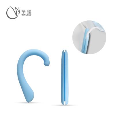 China Face Respirator Hang Ears Hook Soft Silicone Ear Hangers Lighting Reusable Earmuffs To Reduce Earache for sale