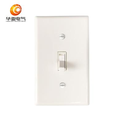 China American Switch 15A 120V-277V Inverter, Single Pole Wall Switch, UL Approved Light Switch LD-2101 for sale