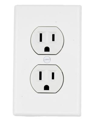 China Electrical Outlet Outlet 15A 125V Residential/General Purpose American Lamp Switch, Heavy Duty Duplex TR/Tamper Receptacle, UL Listed Outlet for sale