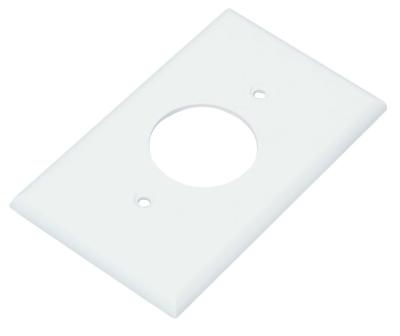 China American style plastic wallplate, 1Gang plain receptacle cover, UL approved LD-7402 for sale