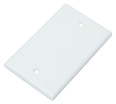 China Residential / General Purpose American Style Plastic Wallplate , 1Gang Blank Cover , UL Approved for sale