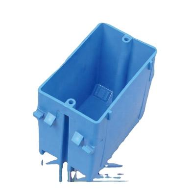 China Suitable high quality american masonry walls tape electrical box 1, wall switch outlet box, junction box cable wiring box gfci electrical waterproof box for sale