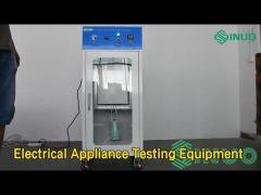 Free Fall Electrical Appliance Testing Equipment Single Station 100Mm Height