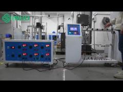 IEC 60884-1 Six Stations Power Cord Flexing Test Apparatus With 40A Load Cabinet