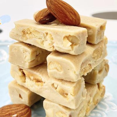 China Natural delicious healthy badam caramel and almond nut candy nuts candy for OEM for supermarket packaging for sale