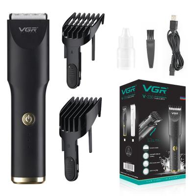 China Professional Rechargeable Electric Hair Clippers Outdoor Waterproof Trimmer VGR V-230 Barber Salon Cordless Babay Hair For Men for sale