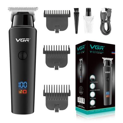 China New Desgin VGR V-937 Electric Cordless Hair Trimmer Outdoor Rechargeable Hair Clippers Household For Men for sale