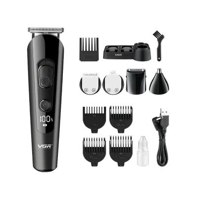 China Professional Rechargeable Outdoor Grooming Kits VGR V-175 Body Trimmer Beard and Nose Trimmer for Men for sale