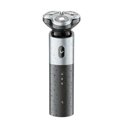 China Rotary Triple Blade VGR V-343 Waterproof Electric Shavers Travel Rechargeable Shaver Beard Trimmer FO Men for sale