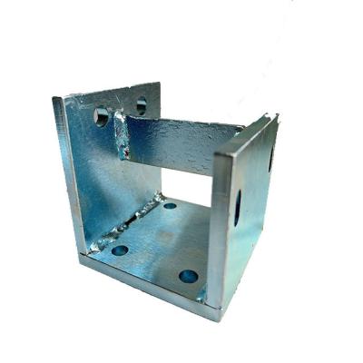 China Wear-resisting Customized Processing Seat Installation Quick Release Fixing Qq Hinges support pedestal cnc machined DC motor pedestal for sale