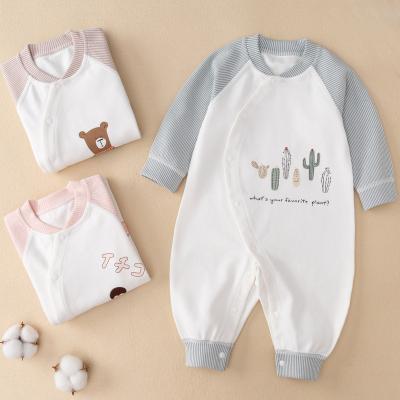 China Handsome 0-3 Year Old Baby Craft Baby Cozy Spring Baby Romper Long Sleeve Romper for sale