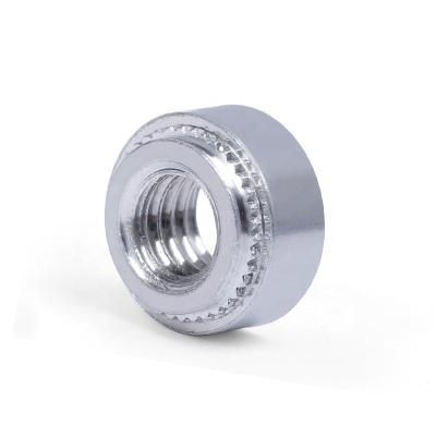 China Heavy Industry Direct order available M2,M2.5,M3 Customized Plated Aluminous round head Pressure Riveting nuts for Metal plate for sale