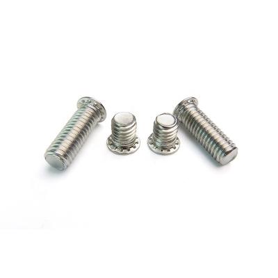 China Round 410 Stainless iron Round head Pressure Riveting nuts Self Clinching Studs Self Clinching fasteners for sale