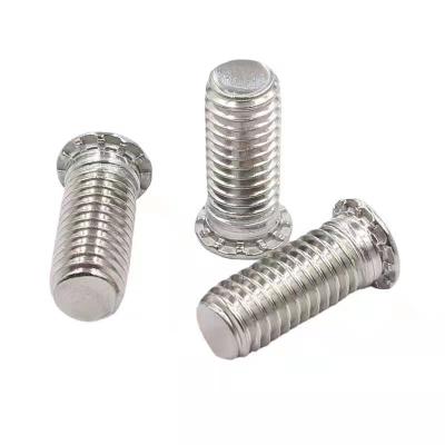 China Round 410 Stainless steel Round head Pressure Riveting Screws Self Clinching Screws for sale