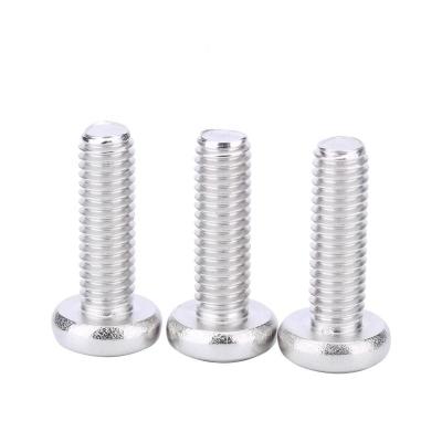 China Round 100PCS 304 Stainless Steel  M2.5 Tapered Plug Umbrella Head Metal Roof Phillips Pan Head Screws for sale